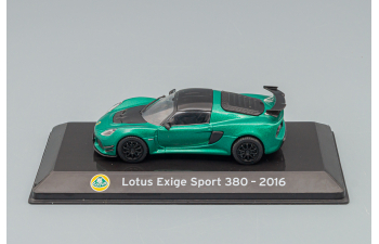 LOTUS Exige Sport 380 (2016) - Con Vetrina - With Showcase, Green