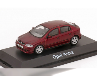 OPEL Astra Hatchback, red metallic