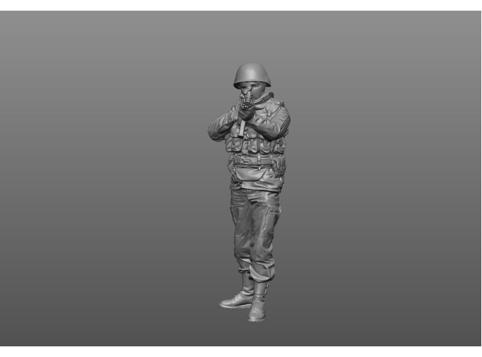 Фигурка Солдат 4 (под покраску)