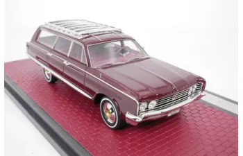 CHRYSLER Town & Country (1966), dark red metallic (ruby poly)