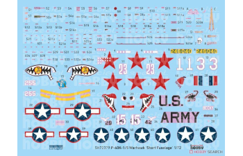 Сборная модель P-40K-1/5 Warhawk 'Short Tail'