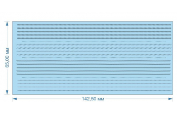Декаль Шнуровка для полотняных поверхностей самолетов (Для всех моделей)