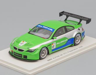 BMW Alpina B6 GT3 Presentation (2008), green / silver