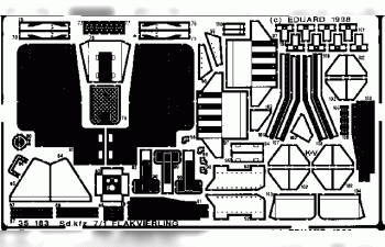Фототравление для Sd. Kfz.7/1 Flakvierling