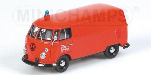 VOLKSWAGEN T1 Kastenwagen Feuerwehr Solingen, red