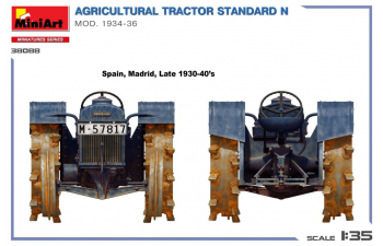 Сборная модель FORDSON Standard N Mod. 1934