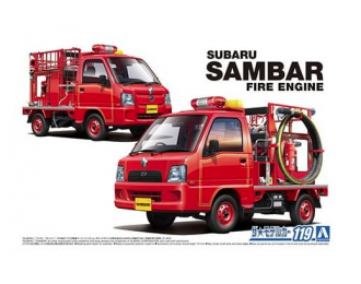 Сборная модель Subaru TT Sambar Thr Fire Engine 11