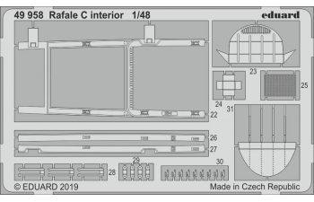 Фототравление для Rafale C интерьер