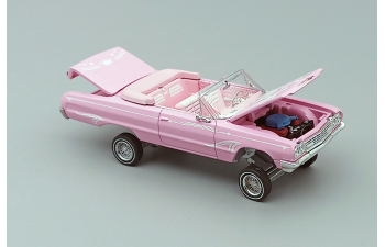 CHEVROLET Impala Convertible LowRider (1964), pink