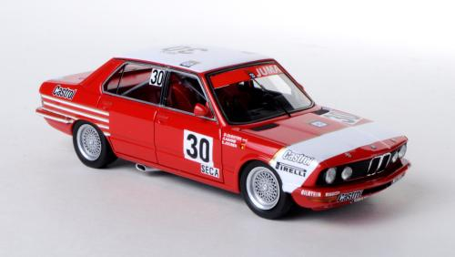 BMW 528i Gr.A (E28) №30 «Bastos» ЕТСС 1st 24h Spa (E.Joosen) 1982, red