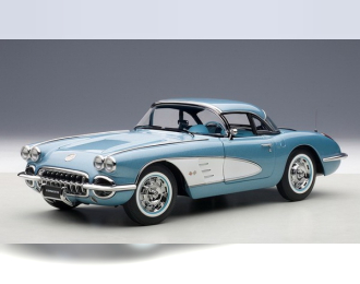 Chevrolet Corvette 1958 (silver blue)