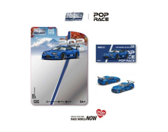 Toyota Top Secret Supra GT500 (A80), blue