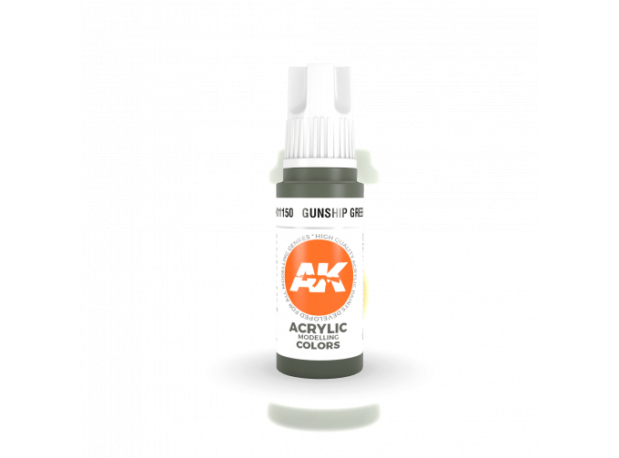 Краска акриловая 3rd Generation Gunship Green 17ml