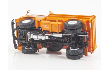 Минский-5549 самосвал, оранжевый