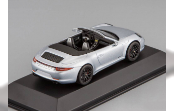 PORSCHE 991 Carrera Cabriolet GTS (2014), silver metallic