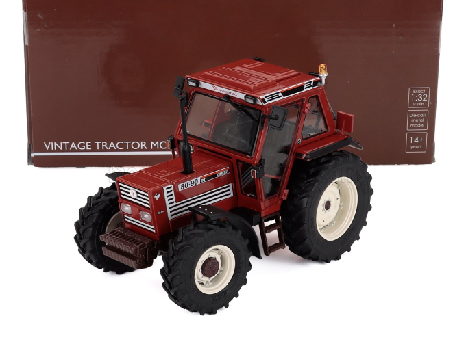 FIAT 80-90 Tractor Superconfort Cab 4wd Hi (1997), Brown