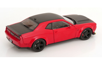 DODGE Challenger SRT Demon Coupe (2023), red flatblack