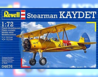 Сборная модель Самолет-биплан Stearman Kaydet