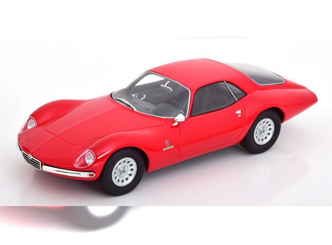 ALFA ROMEO Giulia TZ2 Coupe Pininfarina (1965), red