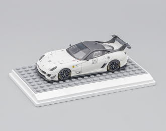 Подиум белый + LEGO серый