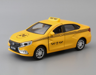 LADA Vesta Такси, yellow