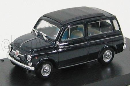 FIAT 500 Giardiniera - Tetto Chiuso - Closed Roof (1960), Blue