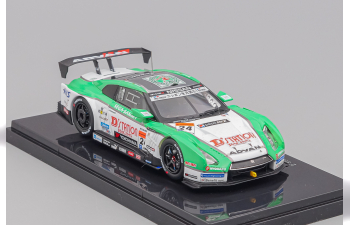 NISSAN GT-R Super GT500 #24 D'Station Advan GT-R LDF Yasuda/Kru (2013), green / white