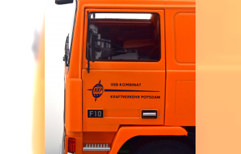 VOLVO F10 (1977), orange/schwarz