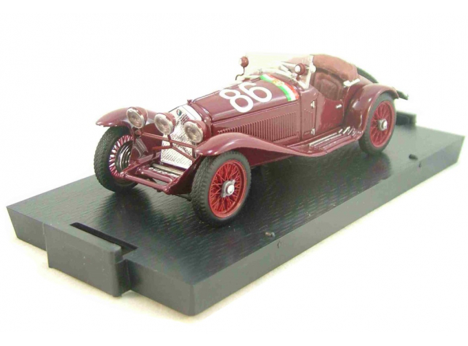 ALFA ROMEO 1750GS 1 Mille Miglia (1931) Campari-Marinoni, Limited Edition, black red