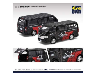 TOYOTA Hiace Yokohama Company Car, black / red