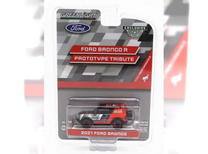 FORD BRONCO (2021), RED GREY BLACK