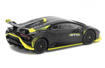 LAMBORGHINI Huracan STO LP640-2 RHD (2021), black/yellow