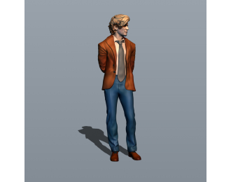 Фигурка 650 Джентельмен 6, окрашенная