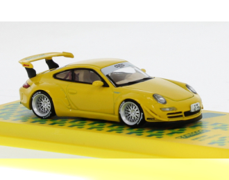 PORSCHE 911 (997) RWB, yellow