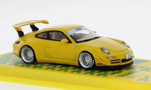 PORSCHE 911 (997) RWB, yellow