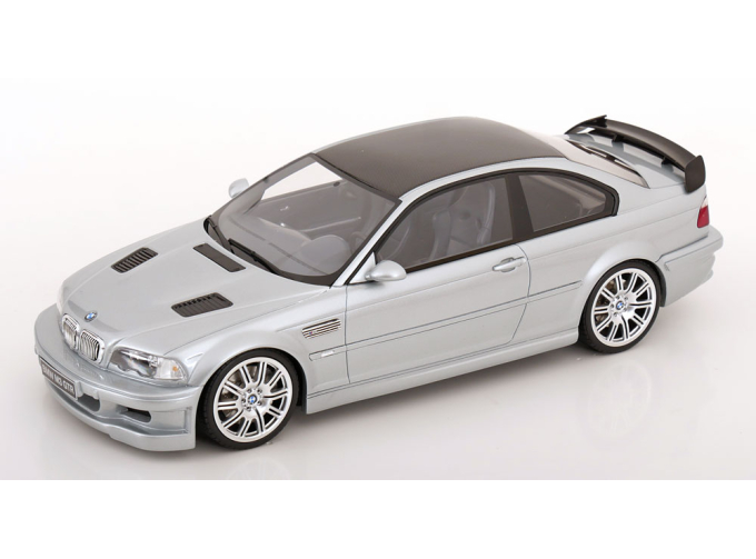 BMW M3 GTR E46 Street (2001), silver carbon