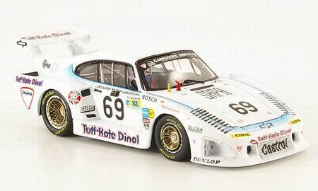 PORSCHE 935 K3 69 1981 Le Mans, white