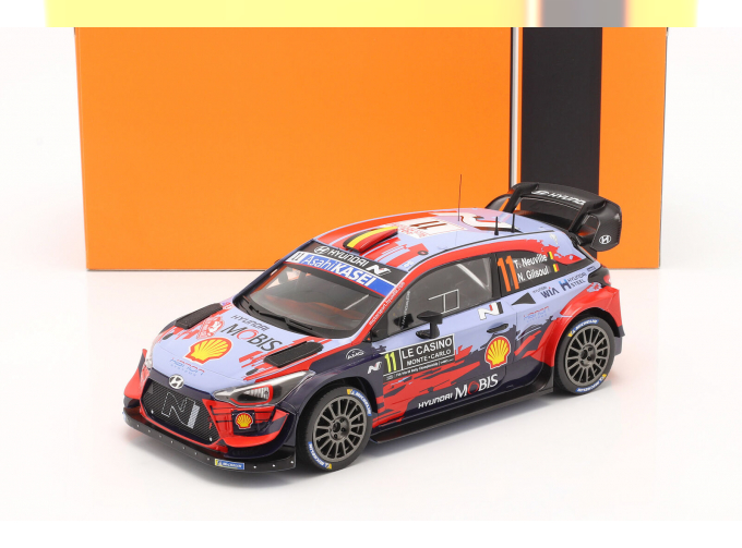 HYUNDAI i20 Coupe WRC #11 Neuville/Gilsoul Winner Rally Monte Carlo 2020