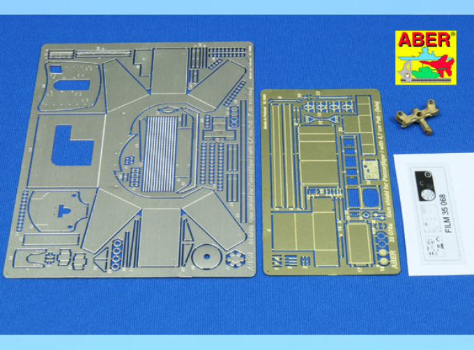 Фототравление Gun ahield for Panzerjager I with 4.7 cm Pak - late version - additional set