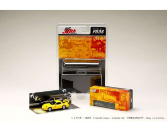 MAZDA RX-7 (FD3S) RedSuns *INITIAL D*Keisuke Takahashi VS Takumi Fujiwara, yellow