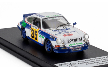 PORSCHE 911 Carrera Rs Coupe (night Version) №35 Rally Montecarlo (1978) Christian Gardavot - Georges Otto, White Blue