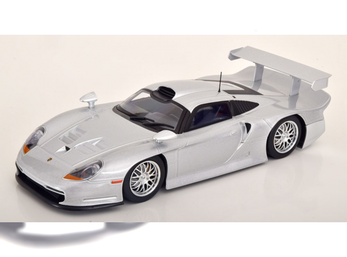 PORSCHE 911 GT1 Street Version (1997), silver