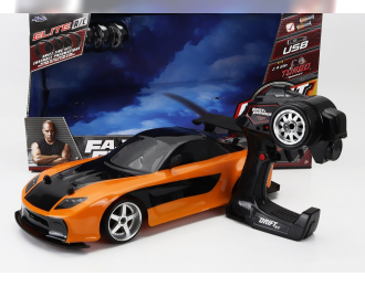 MAZDA Han's Rx-7 Coupe 1997 - Fast & Furious Iii Tokyo Drift (2006), Orange Black