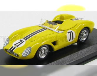 FERRARI 500 Trc Spider N71 Sebring (1958) De La Mesa - Gonzalez - Gomez - Mena, Yellow