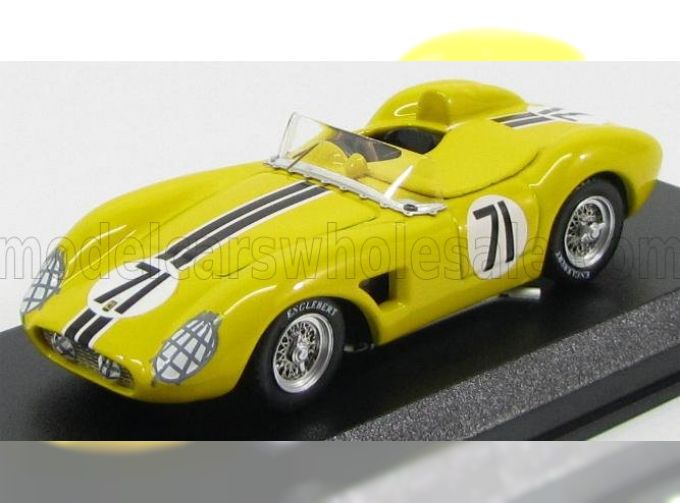 FERRARI 500 Trc Spider N71 Sebring (1958) De La Mesa - Gonzalez - Gomez - Mena, Yellow