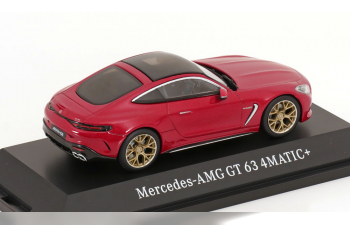 MERCEDES-BENZ AMG GT 63 4Matic+ (2023), red metallic