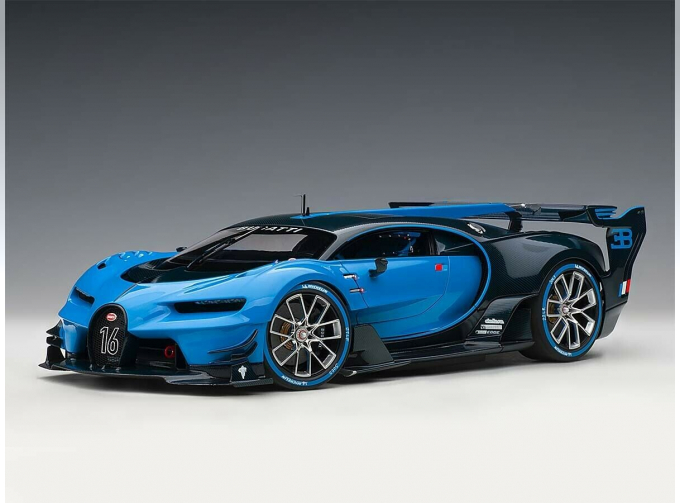 Bugatti Vision Gran Turismo - 2015 (light blue race/blue carbon)