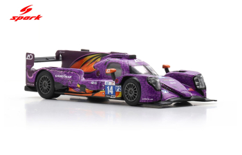 ORECA 07 Gibson #14 Le Mans 24H  P.J. Hyett, Louis Delétraz i Alex Quinn (2024), purple 