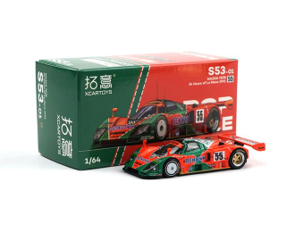 MAZDA 787B #55, red / green