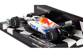 RACING BULLS F1 Vcarb-02 Team Visa Cash App №22 China Gp (2025) Yuki Tsunoda, White Black